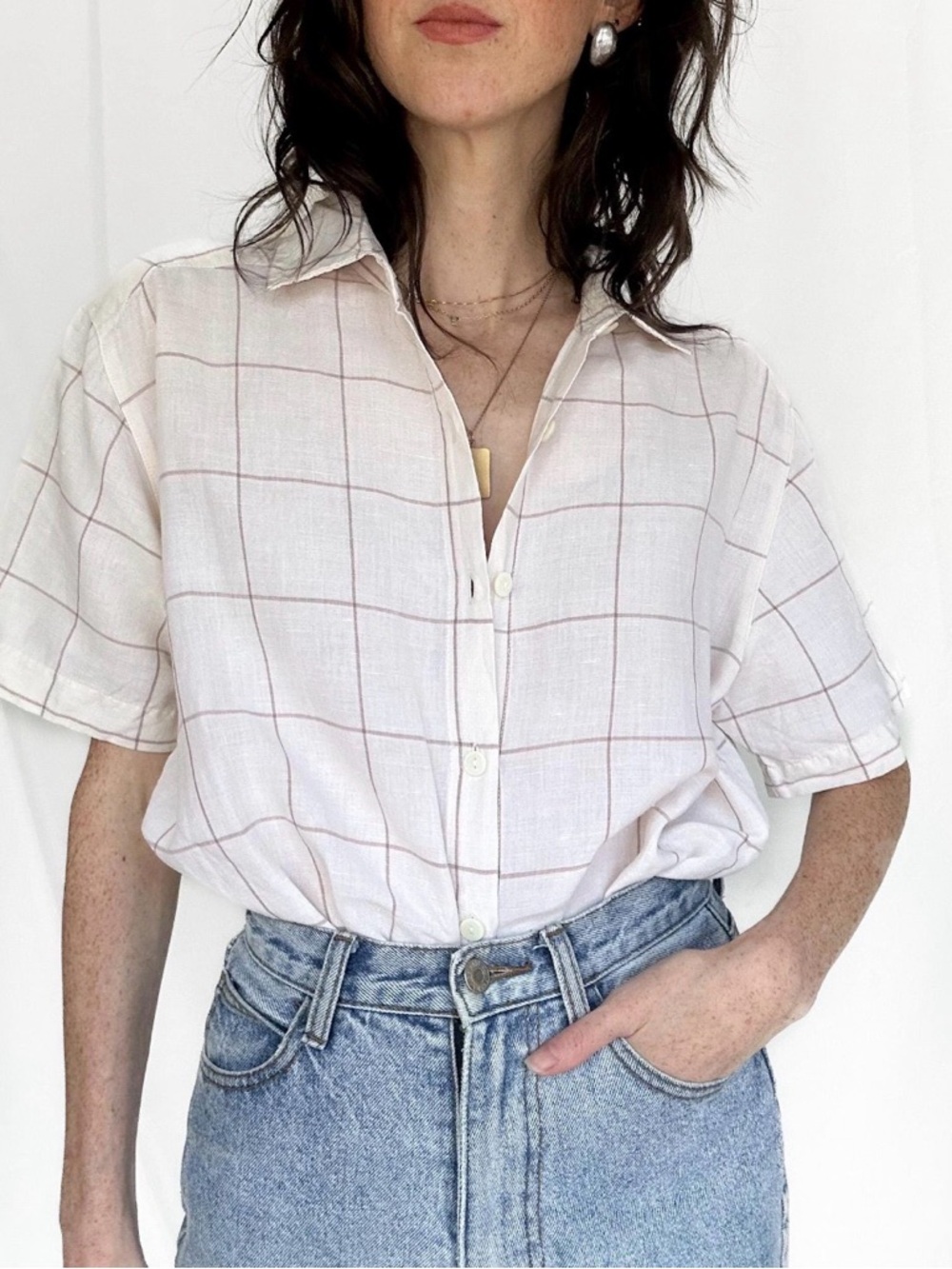 Vintage 90s Jennifer Moore Button-Up Shirt
